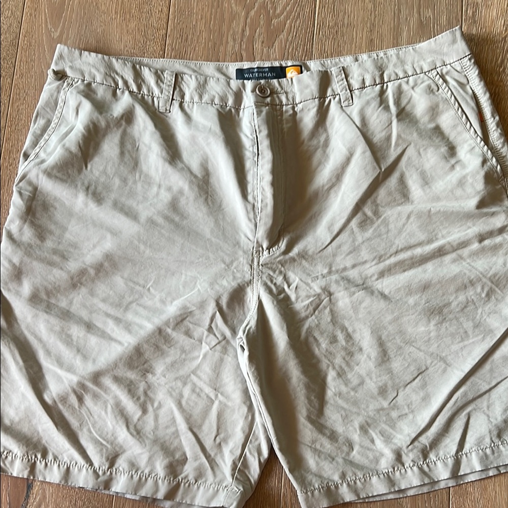 Quiksilver Waterman Collection Men's Tan Shorts